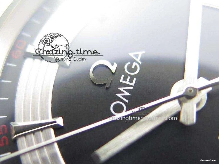 0823 De Ville Hour Vision Co-Axial 41mm SS V6F Best Edition Black Dial On SS Bracelet A BestValue 8277